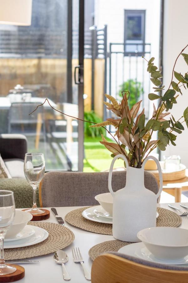 Modern Townhouse Cashel Street 2 Bed 2 Bath Appartement Christchurch Buitenkant foto