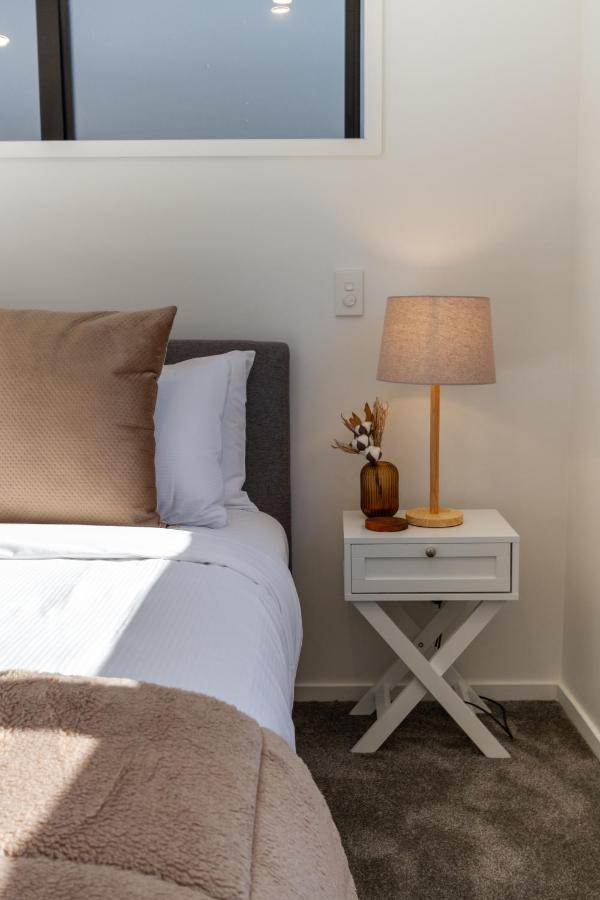 Modern Townhouse Cashel Street 2 Bed 2 Bath Appartement Christchurch Buitenkant foto