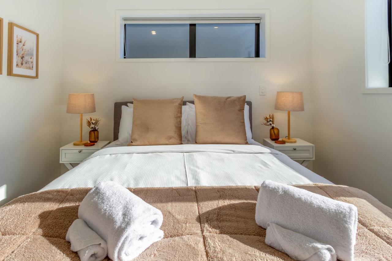 Modern Townhouse Cashel Street 2 Bed 2 Bath Appartement Christchurch Buitenkant foto
