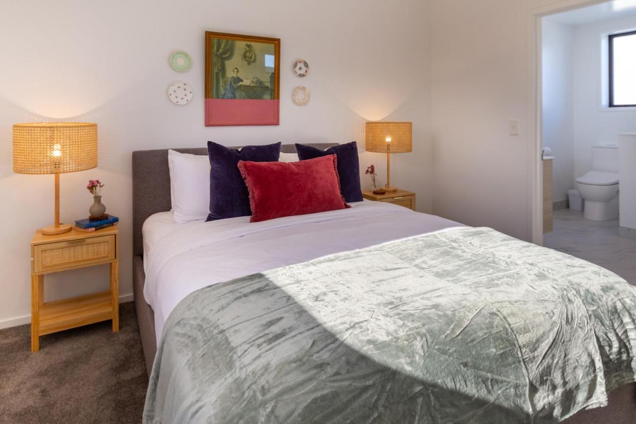 Modern Townhouse Cashel Street 2 Bed 2 Bath Appartement Christchurch Buitenkant foto