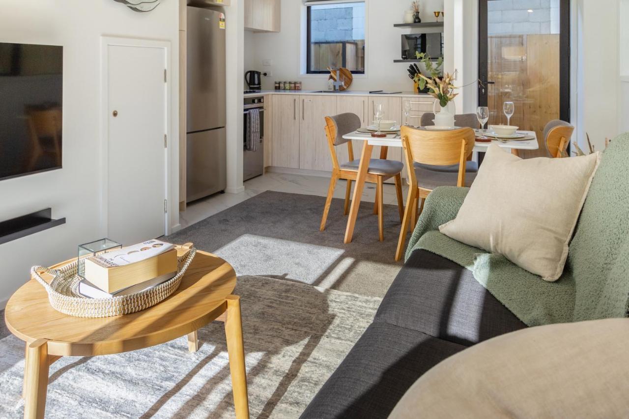 Modern Townhouse Cashel Street 2 Bed 2 Bath Appartement Christchurch Buitenkant foto